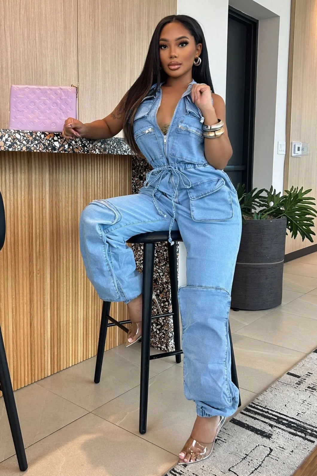 Outside jumpsuit